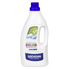 Жидкое средство для стирки изделий из цветных тканей Sodasan 1,5 л