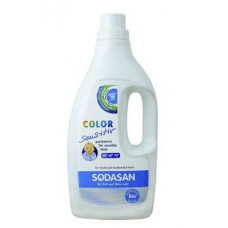 Жидкое средство для стирки детских изделий из цветных тканей и для чувствительной кожи Sodasan 1,5 л